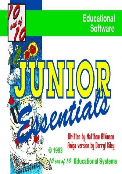 ROM Cover: 10 Out Of 10 - Junior Essentials_Disk1