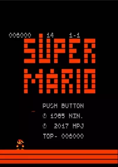 ROM Cover: 2600 Bros (SMB1 Hack)