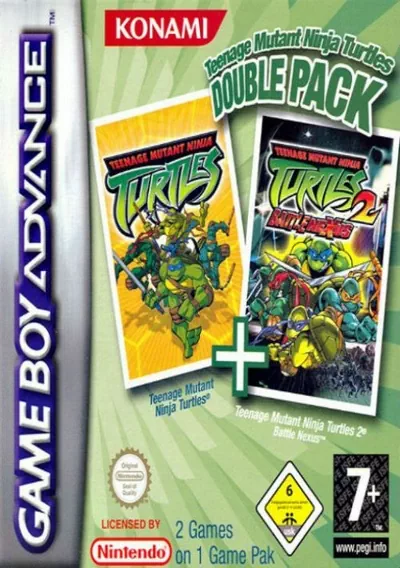 ROM Cover: 2 In 1 - Teenage Mutant Ninja Turtles Double Pack (sUppLeX)