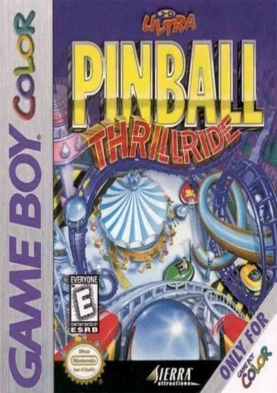 ROM Cover: 3-D Ultra Pinball - Thrillride