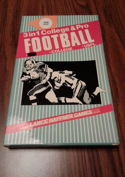 ROM Cover: 3 In 1 College & Pro Football