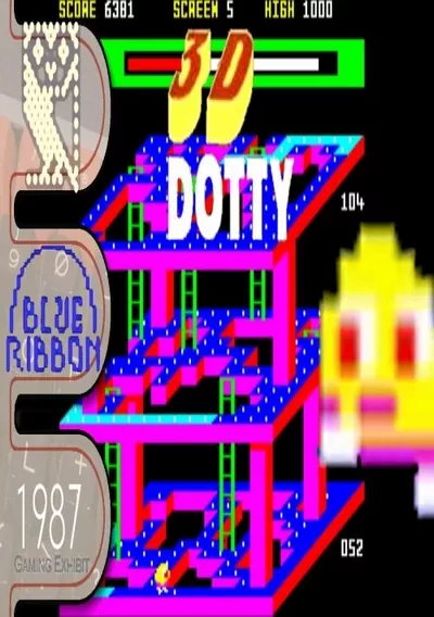 ROM Cover: 3D Dotty (1987)(Blue Ribbon)[h TSTH][bootfile]