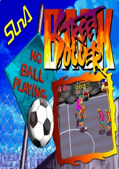 ROM Cover: Back Street Soccer (KRB-0031 PCB)