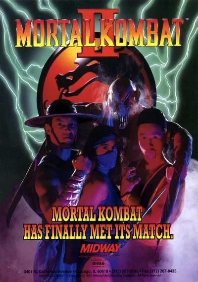 ROM Cover: Mortal Kombat II (rev L1.1)