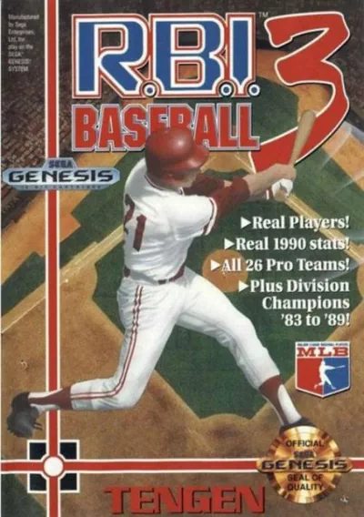 ROM Cover: RBI Baseball 3