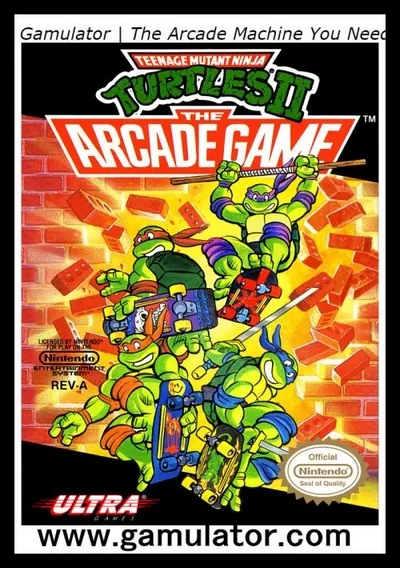 ROM Cover: TMNT II - The Arcade Game