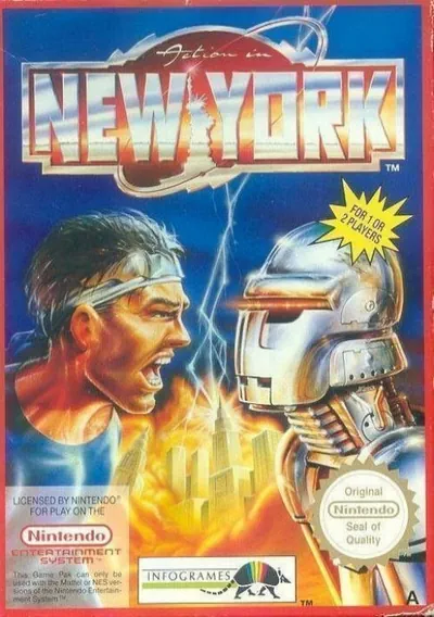 ROM Cover: Action In New York (E)