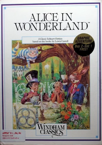 ROM Cover: Alice In Wonderland (1985)(Windham Classics)(Disk 1 Of 1 Side B)