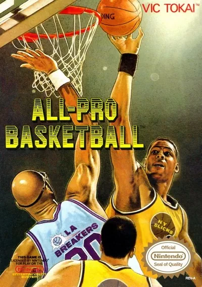 ROM Cover: All-Pro Basketball