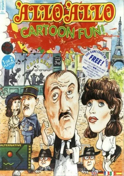 ROM Cover: Allo Allo! Cartoon Fun!_Disk1