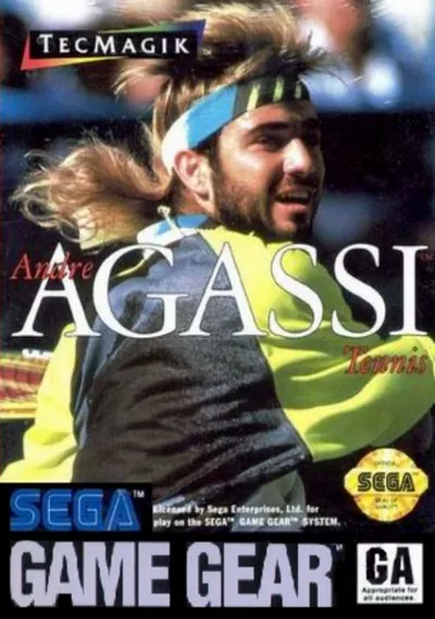 ROM Cover: Andre Agassi Tennis