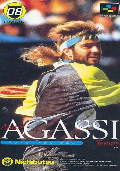 ROM Cover: Andre Agassi Tennis