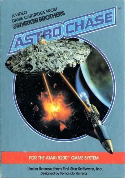 ROM Cover: Astro Chase (1982) (Parker Bros First Star Software)