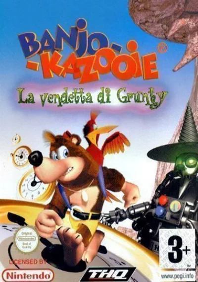 ROM Cover: Banjo Kazooie - La Vendetta Di Grunty (TrashMan) (I)