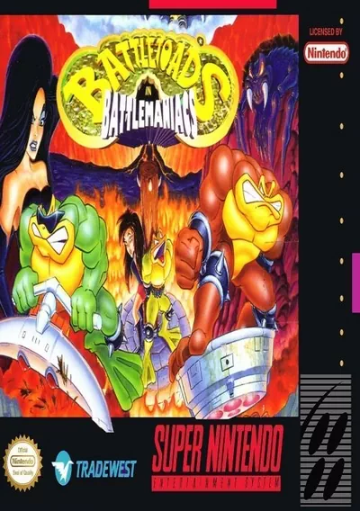 ROM Cover: Battletoads In Battlemaniacs (EU)