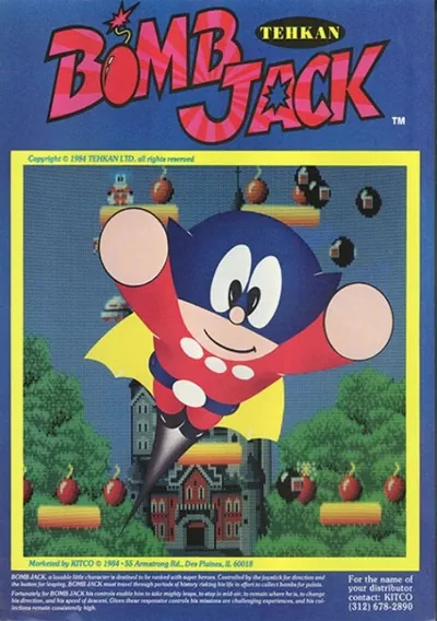 ROM Cover: Bomb Jack