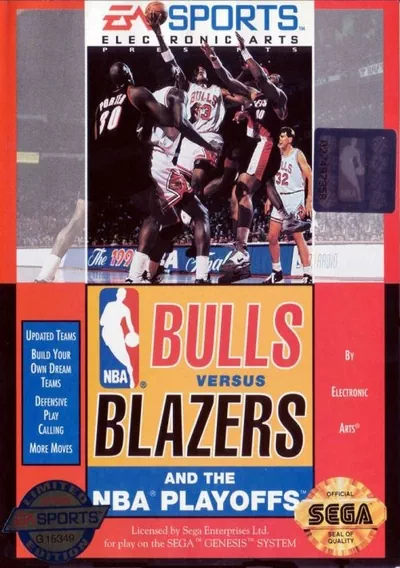 ROM Cover: Bulls Vs Blazers And The NBA Playoffs (V1.1)