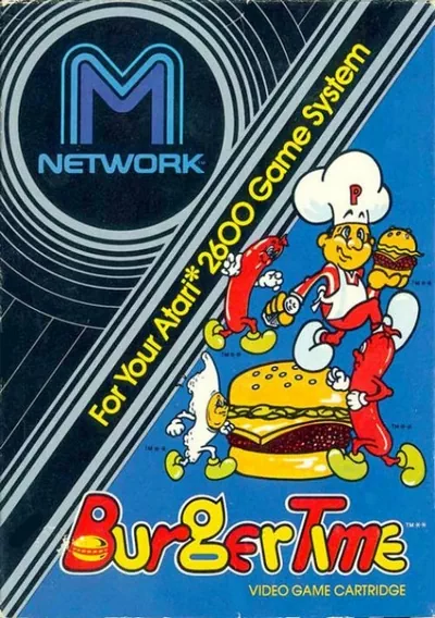 ROM Cover: Burgertime (1982) (Mattel)