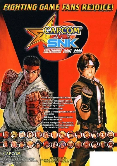 ROM Cover: Capcom vs SNK