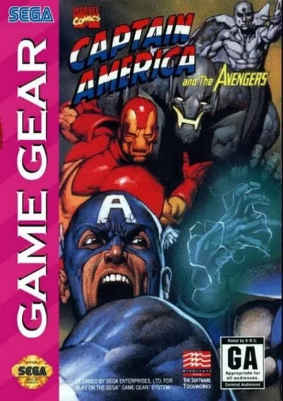 ROM Cover: Captain America And The Avengers