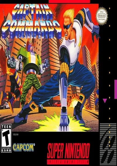 ROM Cover: Captain Commando (EU)