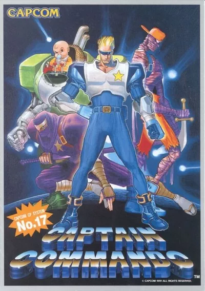 ROM Cover: Captain Commando