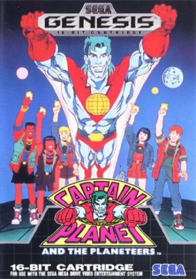 ROM Cover: Captain Planet And The Planeteers (Dec 1992)