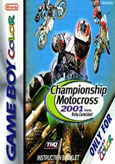 ROM Cover: Championship Motocross 2001 Featuring Ricky Carmichael