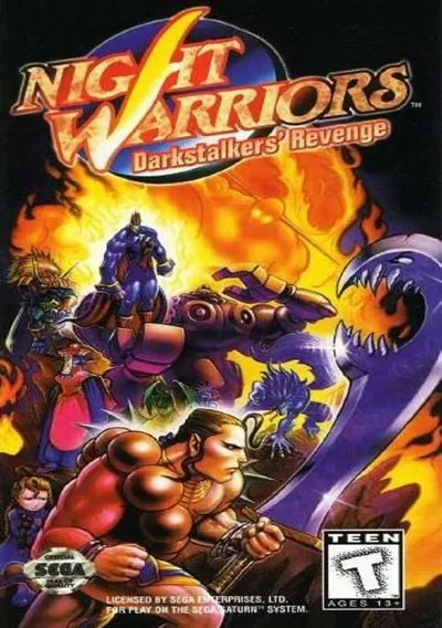 ROM Cover: Darkstalkers - The Night Warriors (Asia) (Clone)