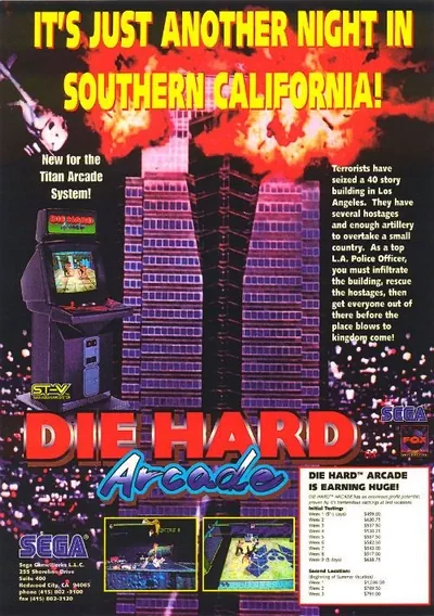 ROM Cover: Die Hard Arcade (UET 960515 V1.000)