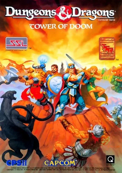 ROM Cover: Dungeons & Dragons - Tower of Doom (Asia) (Clone)