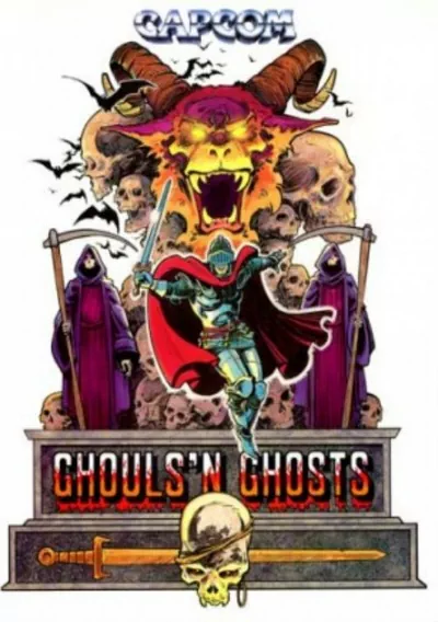 ROM Cover: Ghouls'n Ghosts (USA) (Clone)