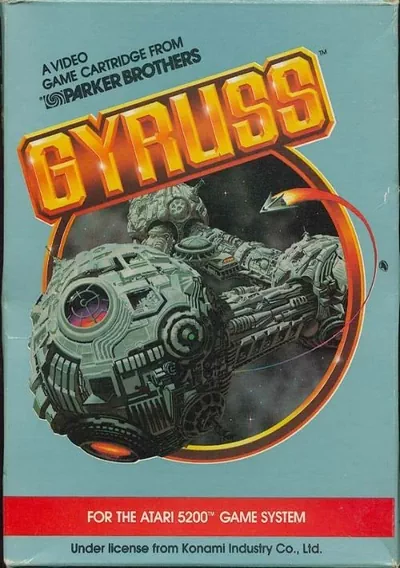 ROM Cover: Gyruss (1982) (Parker Bros)