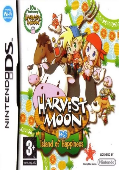 ROM Cover: Harvest Moon DS - Island Of Happiness (EU)