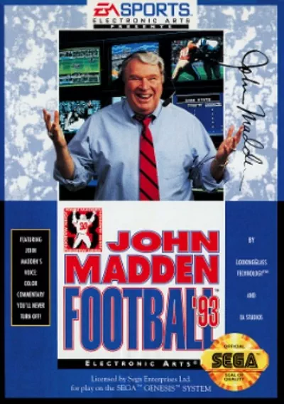 ROM Cover: John Madden Football