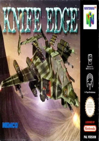 ROM Cover: Knife Edge - Nose Gunner (J)