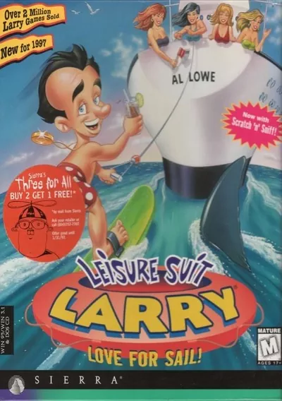 ROM Cover: Leisure Suit Larry 7 Love for Sail