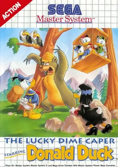 ROM Cover: Lucky Dime Caper, The - Starring Donald Duck