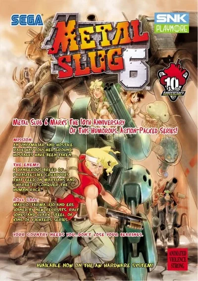 ROM Cover: Metal Slug 6