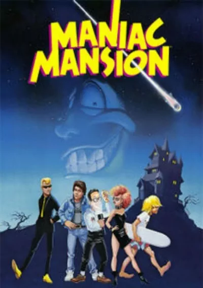 ROM Cover: Maniac Mansion (Floppy DOS v2 Enhanced) Game