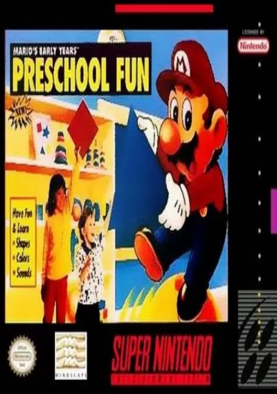 ROM Cover: Mario's Early Years - Preschool Fun