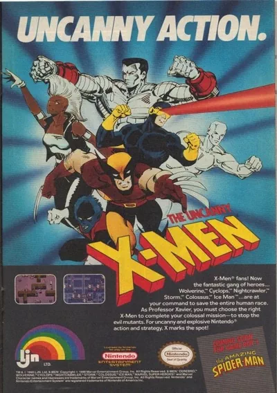 ROM Cover: Marvel's X-Men