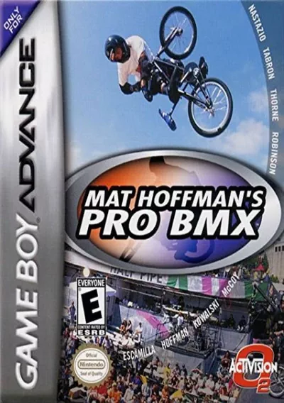 ROM Cover: Mat Hoffman's Pro BMX