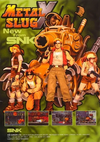 ROM Cover: Metal Slug X