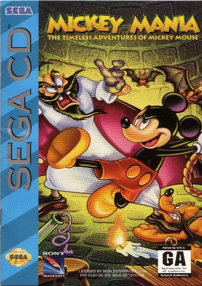 ROM Cover: Mickey Mania - The Timeless Adventures Of Mickey Mouse (U)