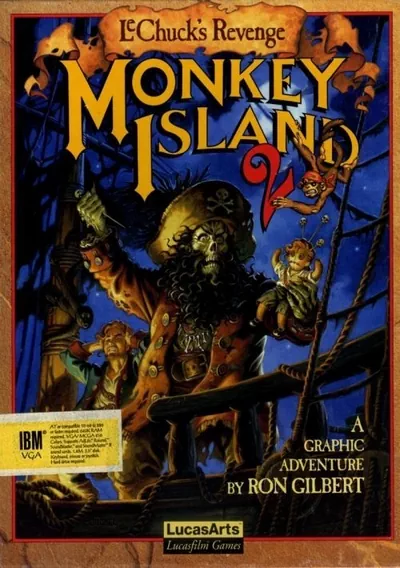 ROM Cover: Monkey Island 2 LeChuck's Revenge (DOS, Spanish) Game