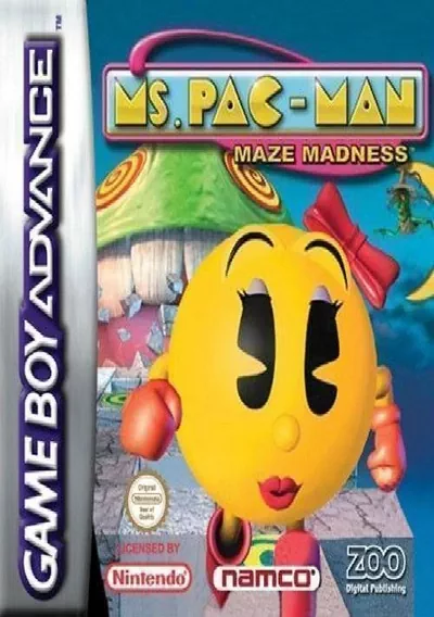 ROM Cover: Ms. Pac-Man Maze Madness (E)