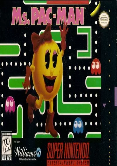 ROM Cover: Ms. Pac-Man