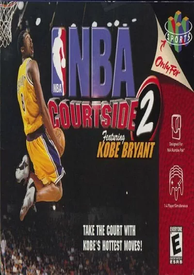 ROM Cover: NBA Courtside 2 - Featuring Kobe Bryant