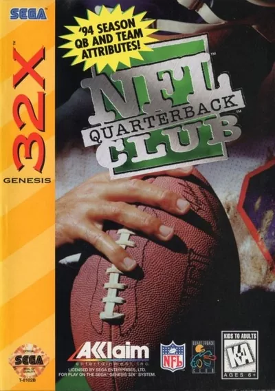 ROM Cover: NFL Quarterback Club